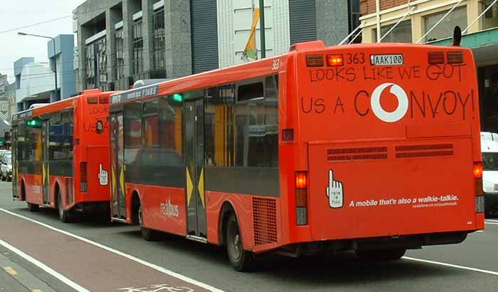 Red Bus MAN 11.220 Designline 363